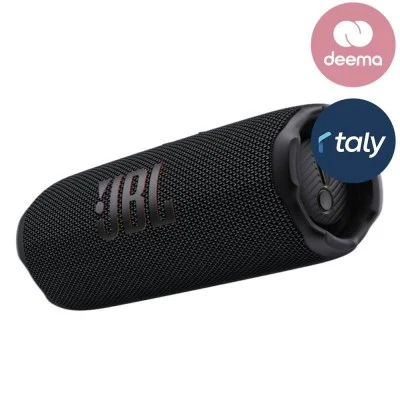 JBL Flip 7 Portable Bluetooth Speaker – Black